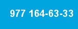 977 164-63-33 977 164-63-33